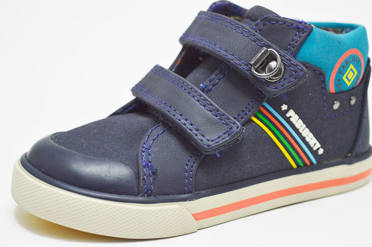 Botas azul rayas laterales niño Pablosky - Imagen 5