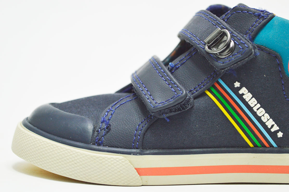 Botas azul rayas laterales niño Pablosky - Imagen 6