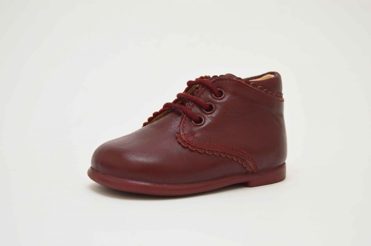 Botita cordones festón niño niña - Imagen 3