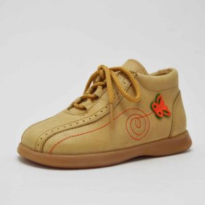 Botita con cordones mariposa niña