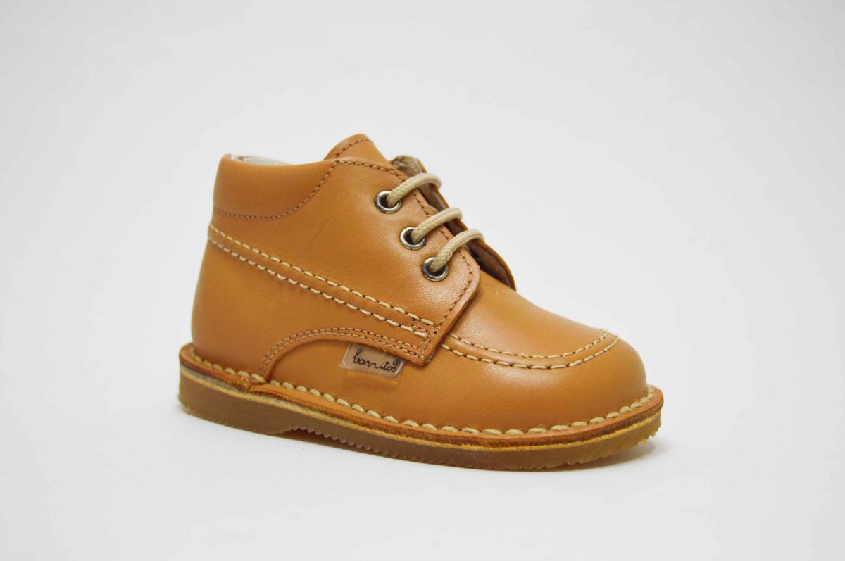 Botita cordones pespuntes niños - Imagen 3