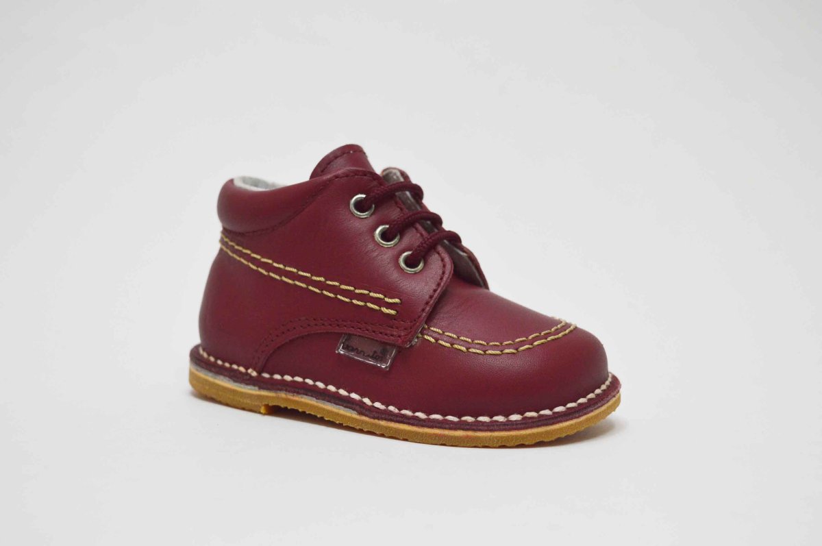 Botita cordones pespuntes niños - Imagen 6