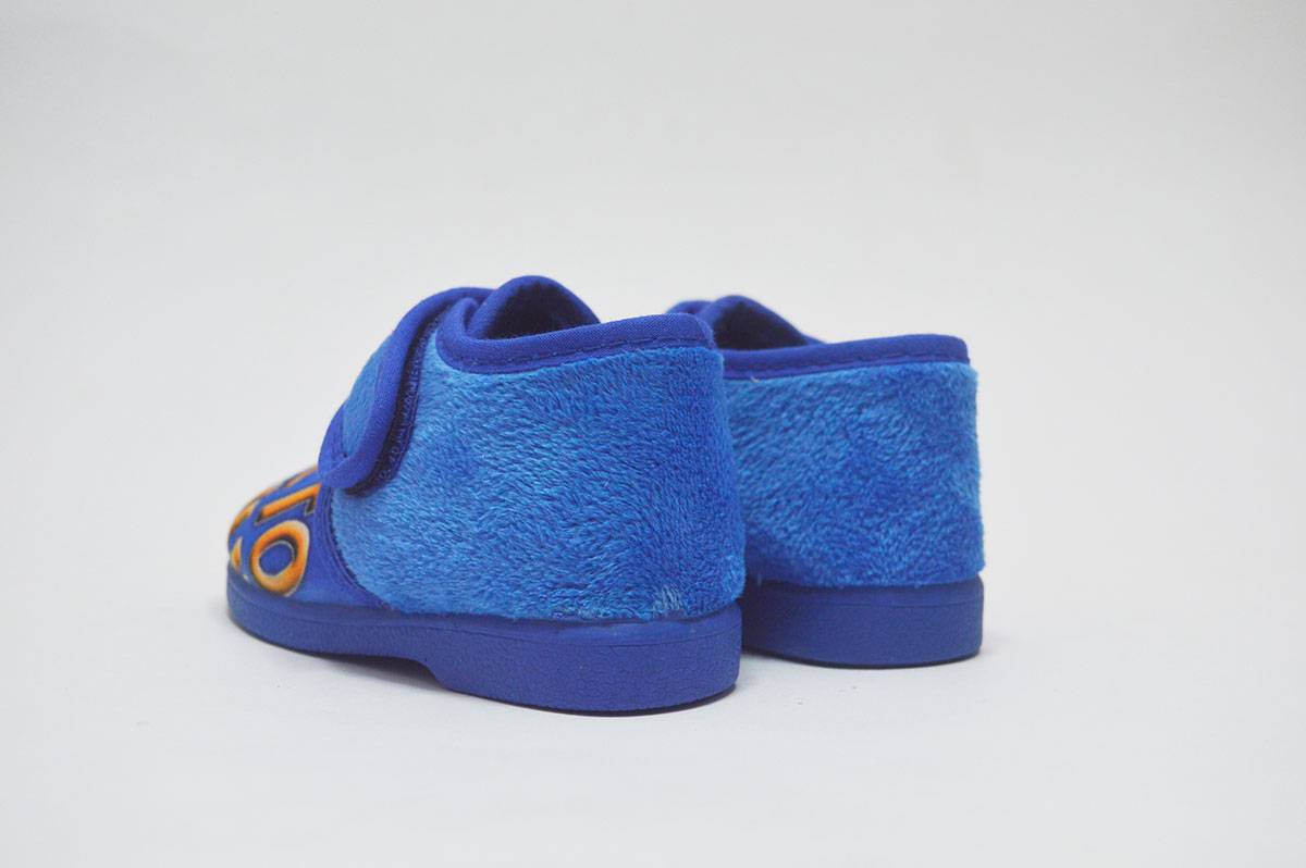 Zapatilla casa mago azul niño sin cordones - Imagen 7