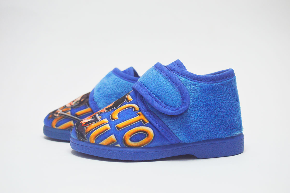 Zapatilla casa mago azul niño sin cordones - Imagen 5