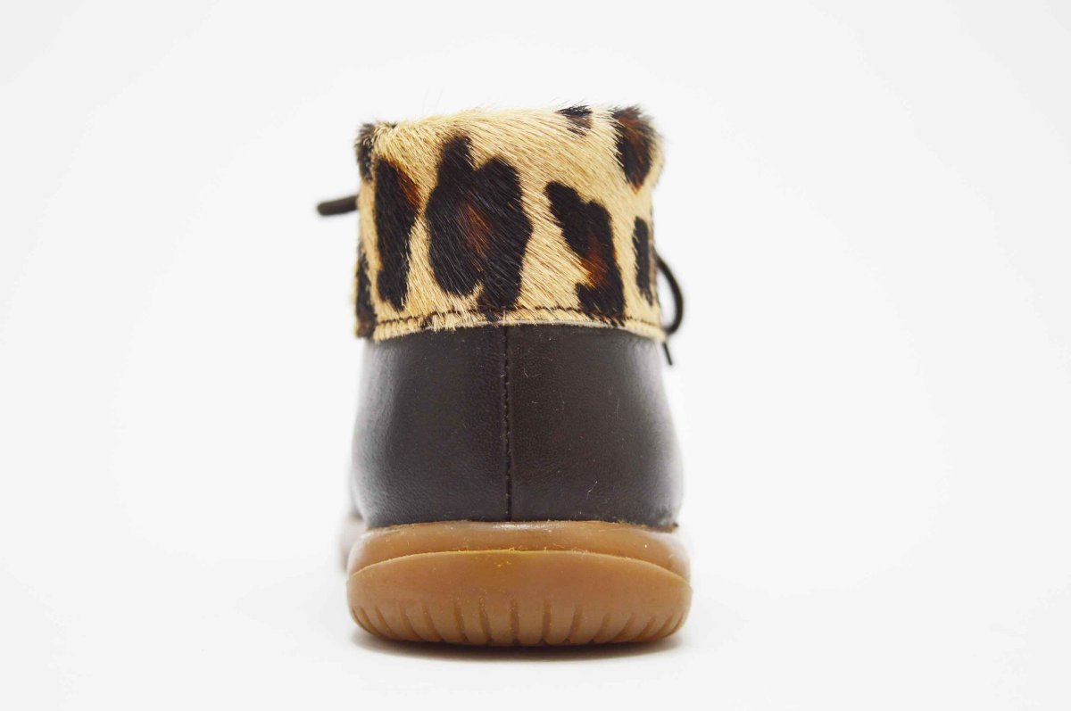 Botita cordones leopardo niña - Imagen 7
