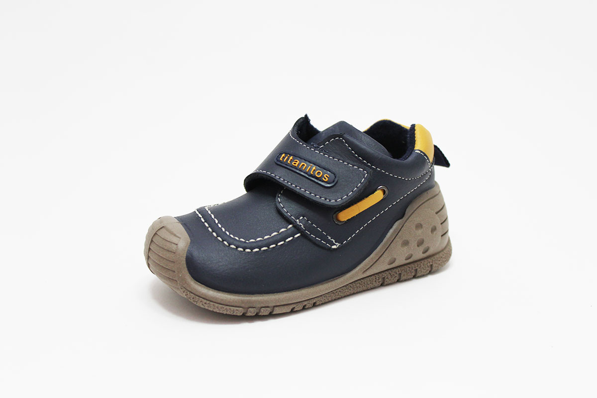 Bota azul tipo náutico niños Titanitos - Imagen 2