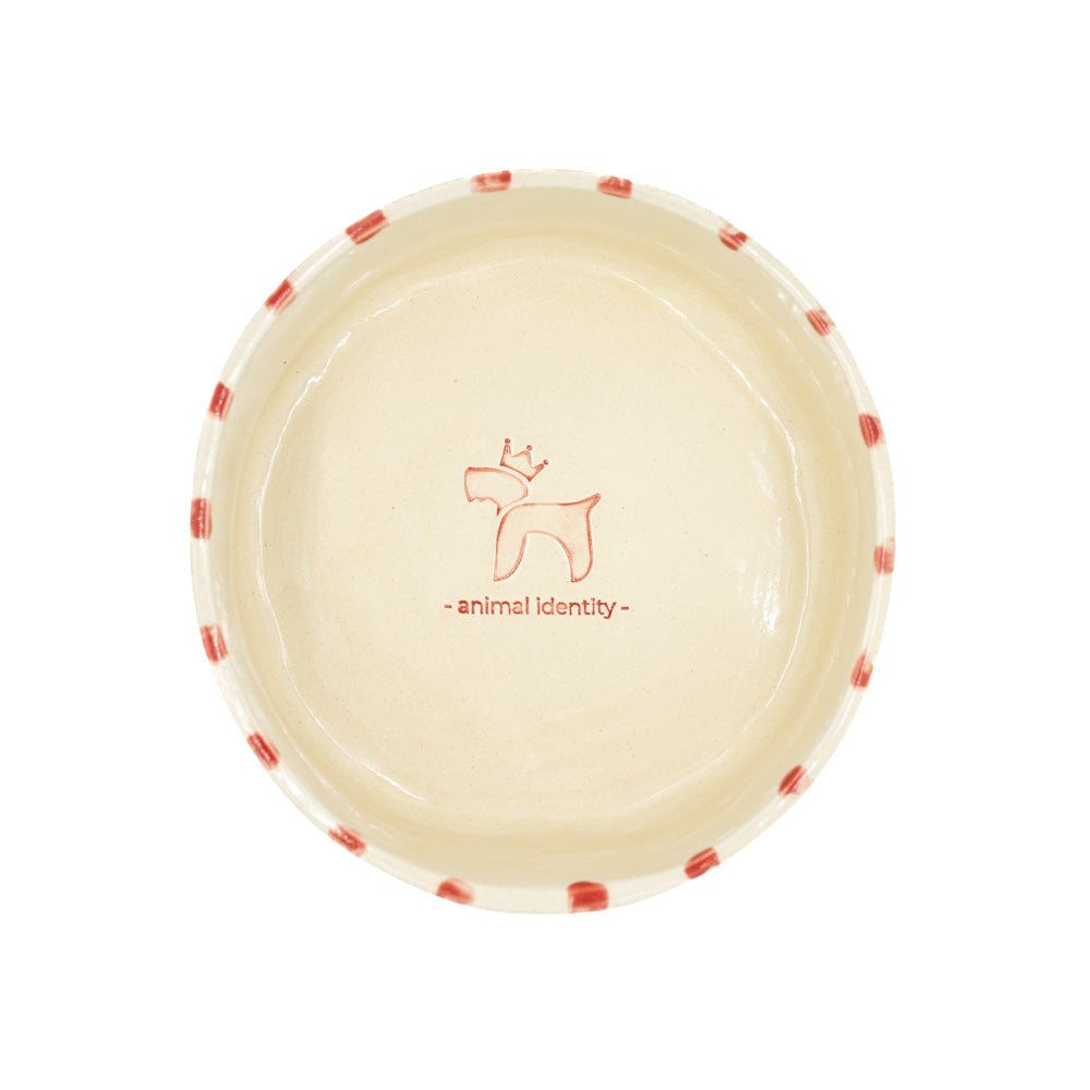 Bowl para perros Vichy Rojo - Ladran Gaucho - Imagen 3