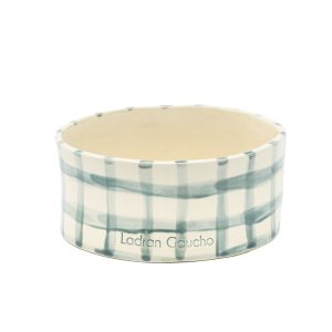 Bowl para perros Vichy Verde - Ladran Gaucho