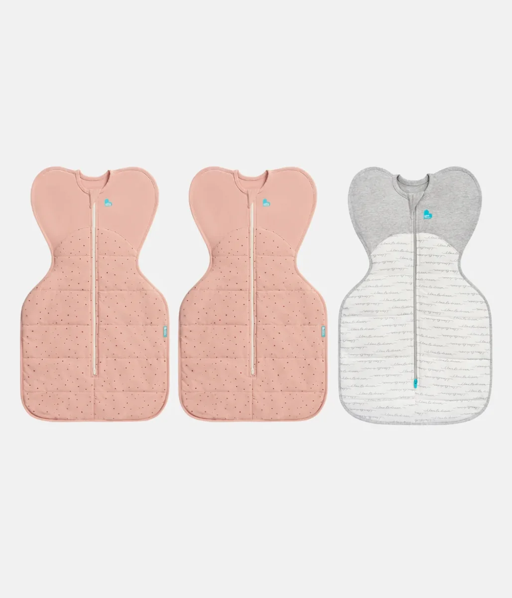 Swaddle Up™ 1.0 TOG Algodón Dusty Blue Daydream