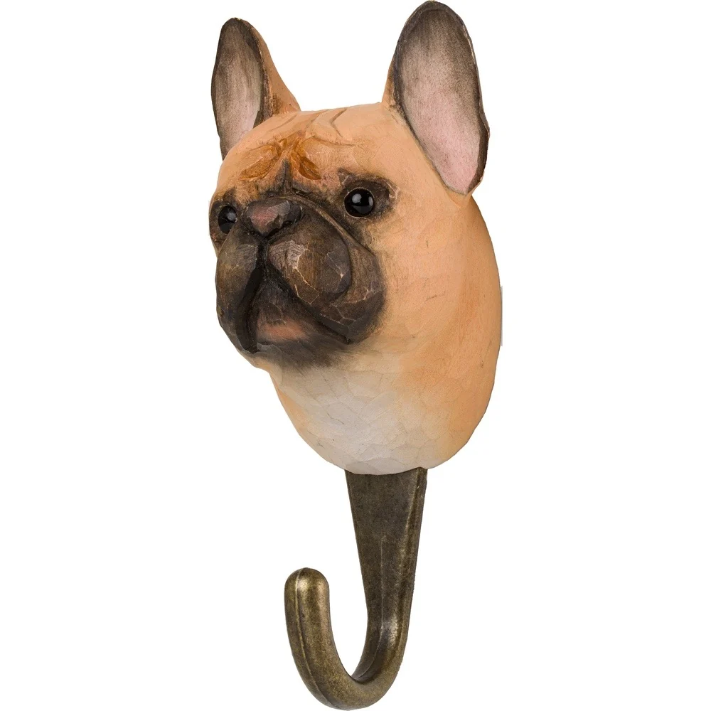 Perchero para complementos de perros con forma de Bulldog francés - Imagen 3