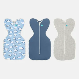 Swaddle Up™ 1.0 TOG Algodón Dusty Blue Daydream