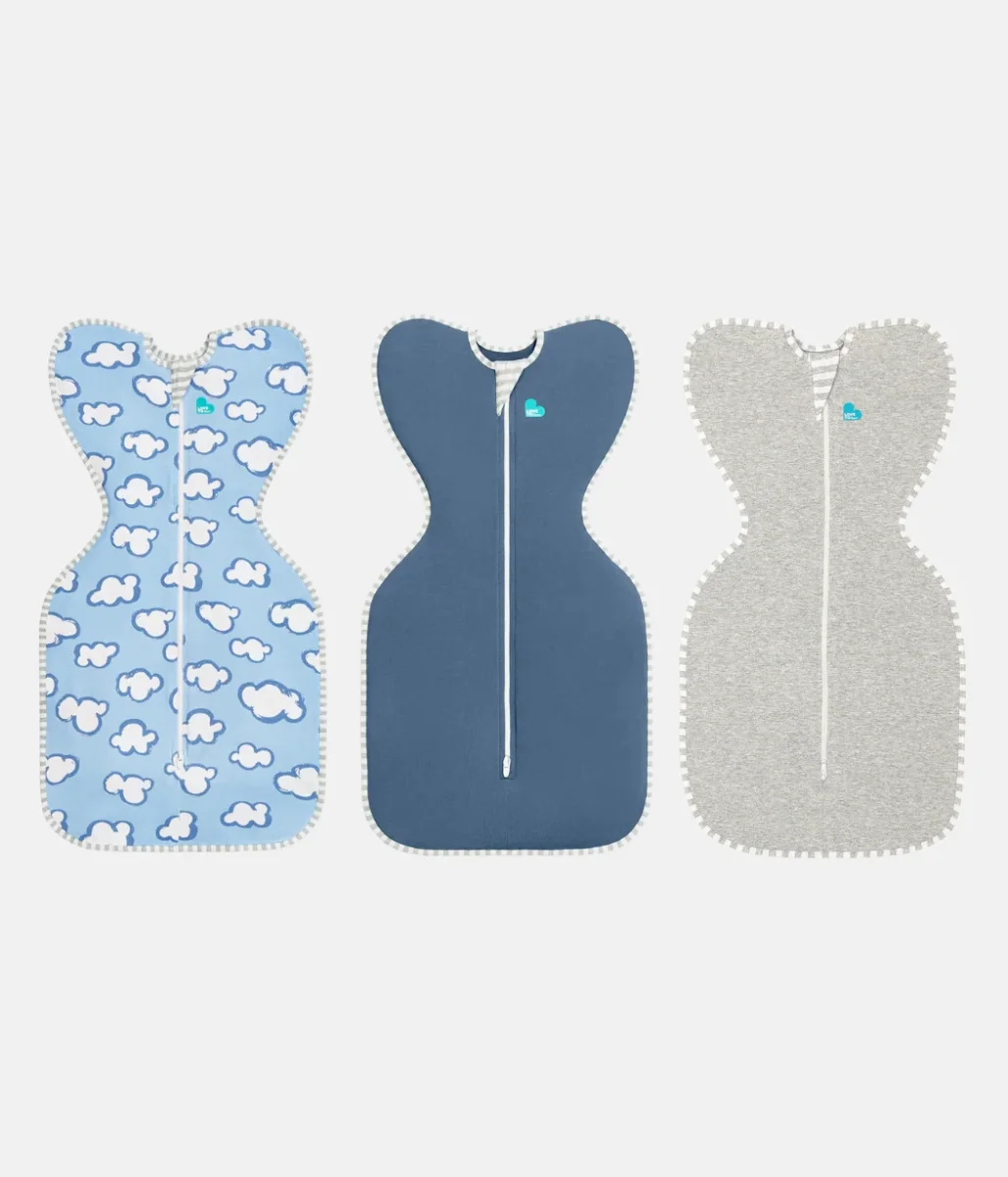 Swaddle Up™ 1.0 TOG Algodón Dusty Blue Daydream - Imagen 2