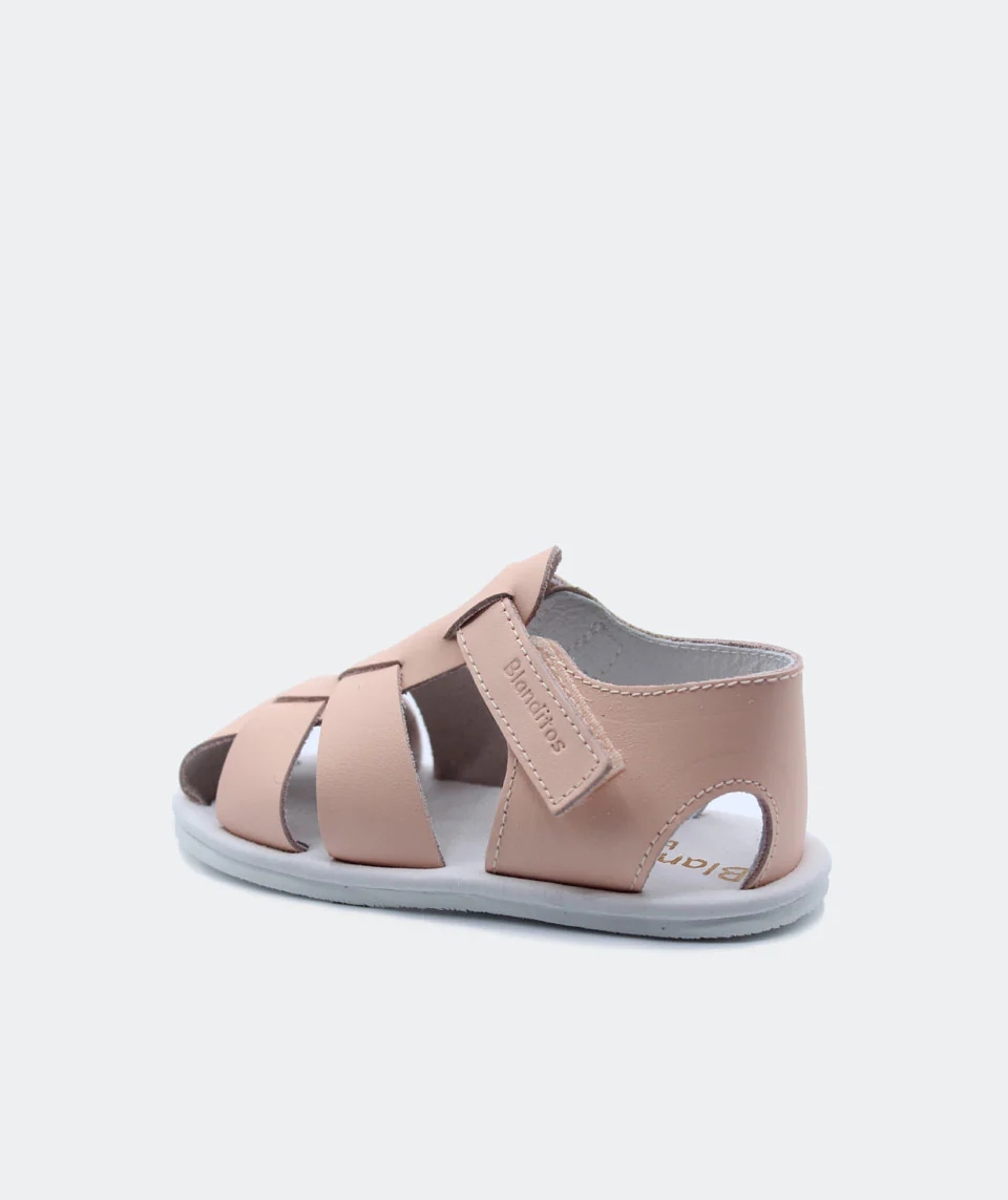 Sandalias respetuosas tiras CIELO rosa- BLANDITOS by CRIO'S - Imagen 3