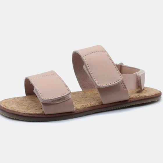 Sandalia respetuosa piel CORAL NUDE- BLANDITOS by CRIO'S - Imagen 2