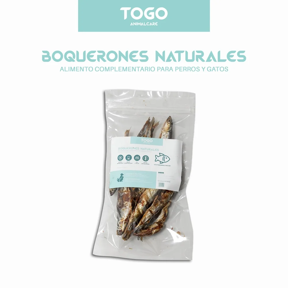 Snacks de boquerones naturales para perros - Imagen 2
