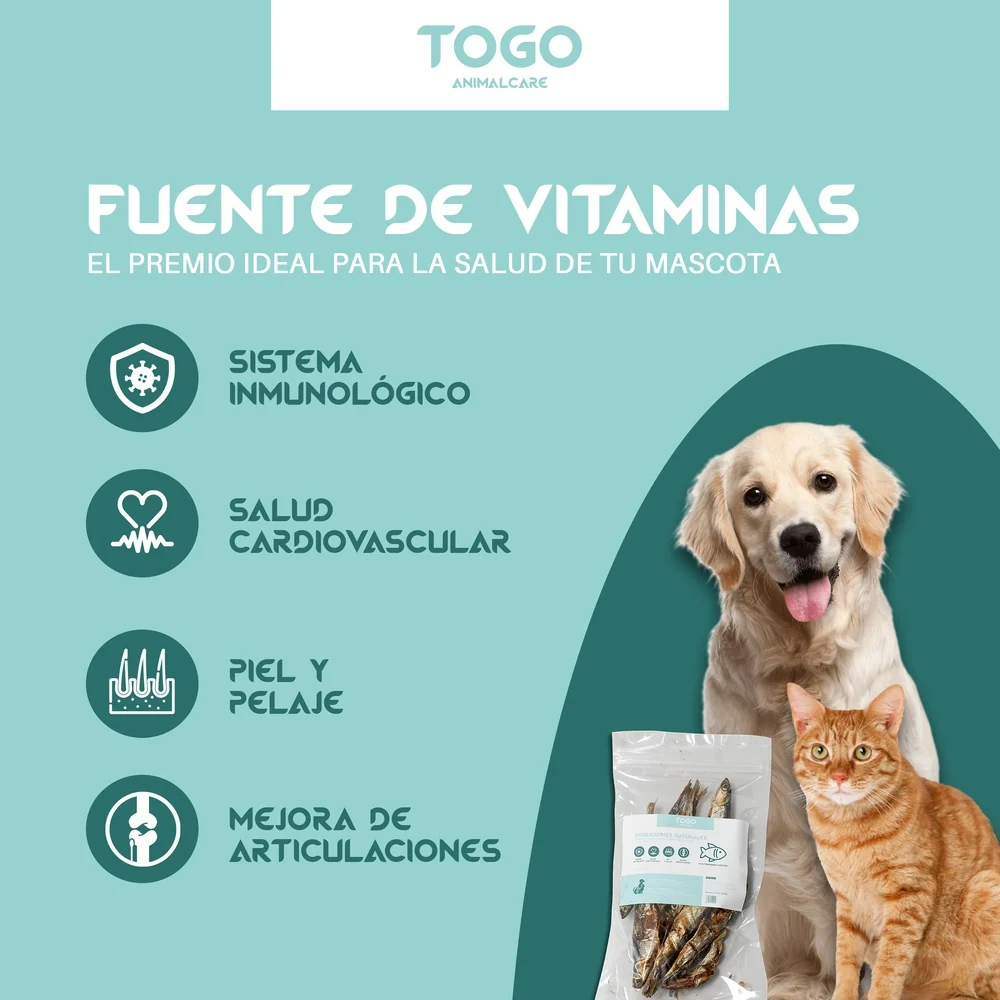 Snacks de boquerones naturales para perros - Imagen 4