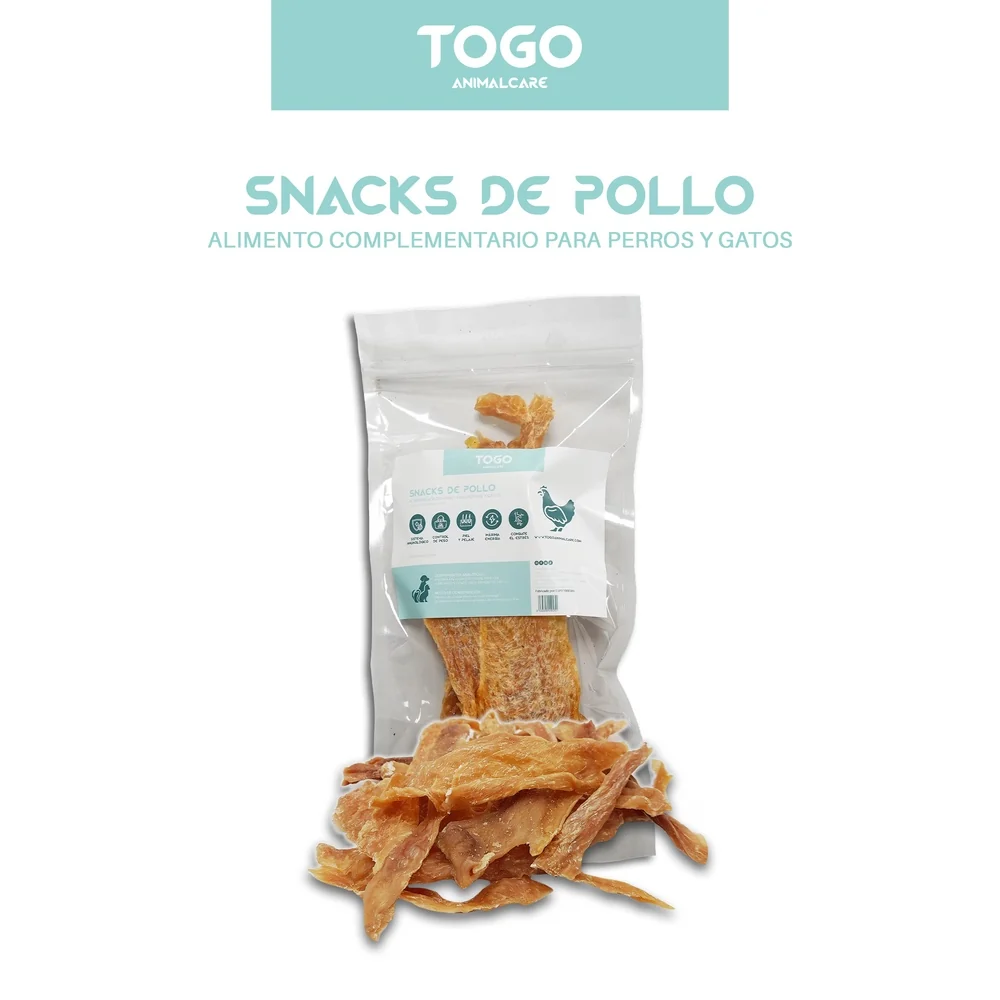 Snacks de pollo naturales para perros - Imagen 2