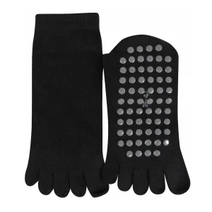 Calcetines de Dedos Boma Negro Antideslizantes