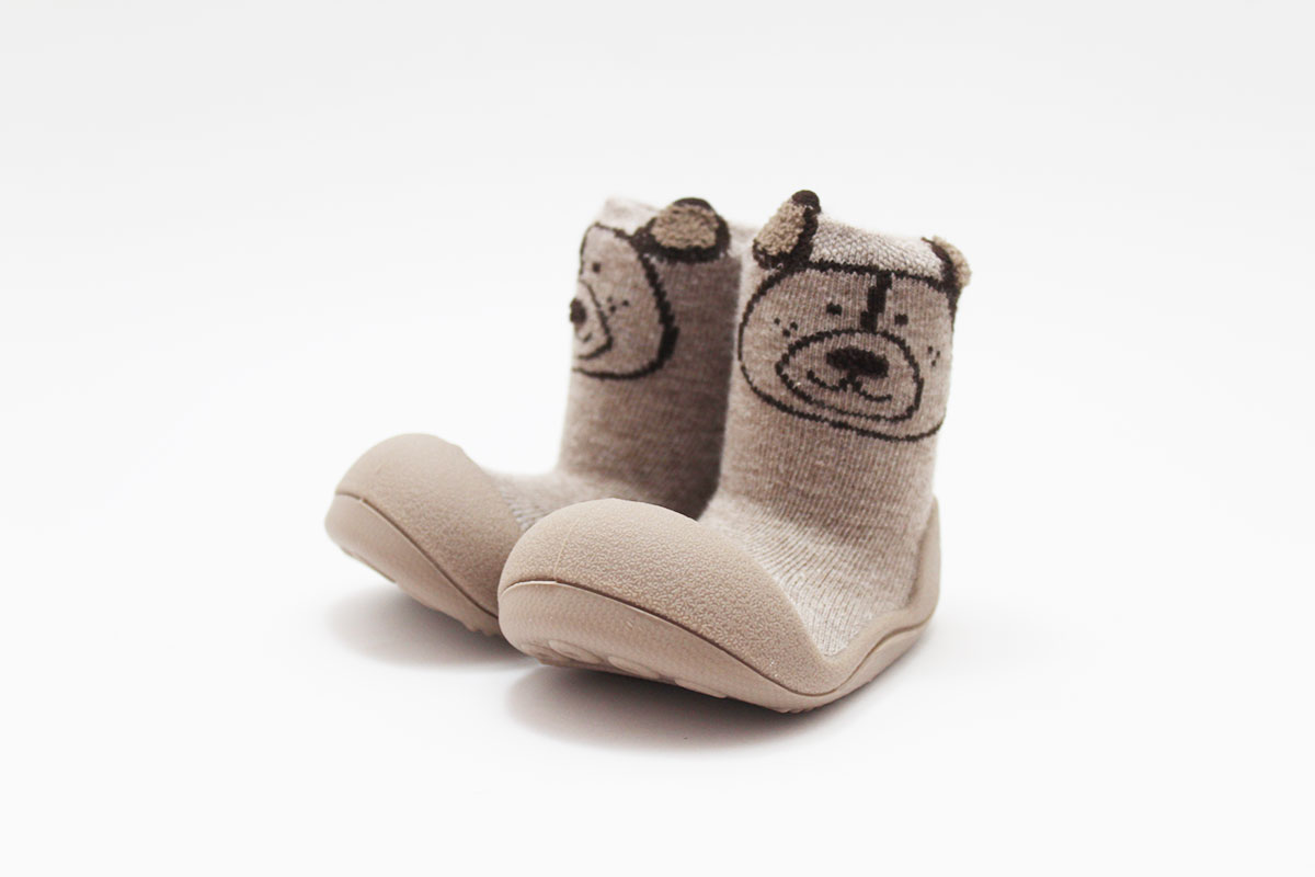 Calcetines Attipas Teddy beige - Imagen 4