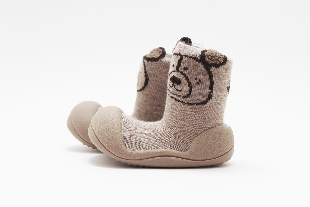 Calcetines Attipas Teddy beige - Imagen 2