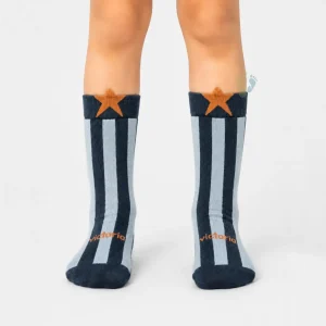 Victoria Barefoot Calcetines Antideslizante Azul