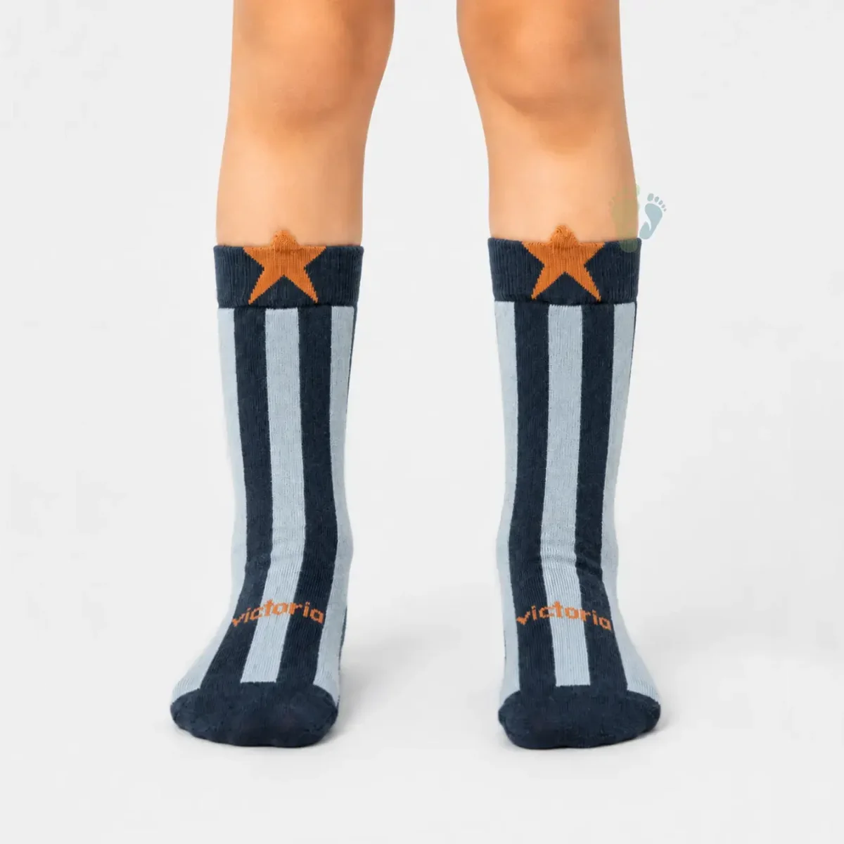 Victoria Barefoot Calcetines Antideslizante Azul - Imagen 2
