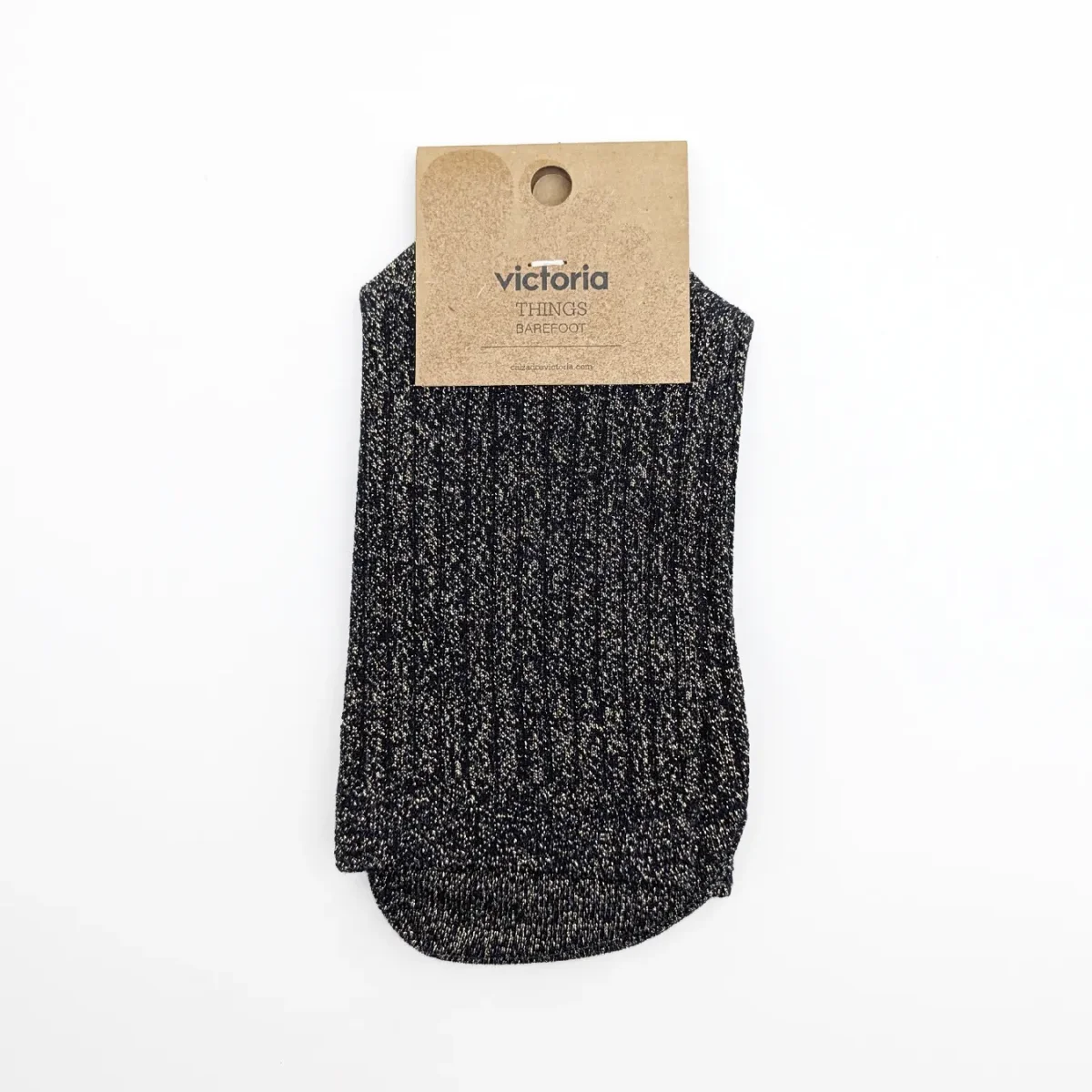 Victoria Barefoot Calcetines Lurex Azul - Imagen 3