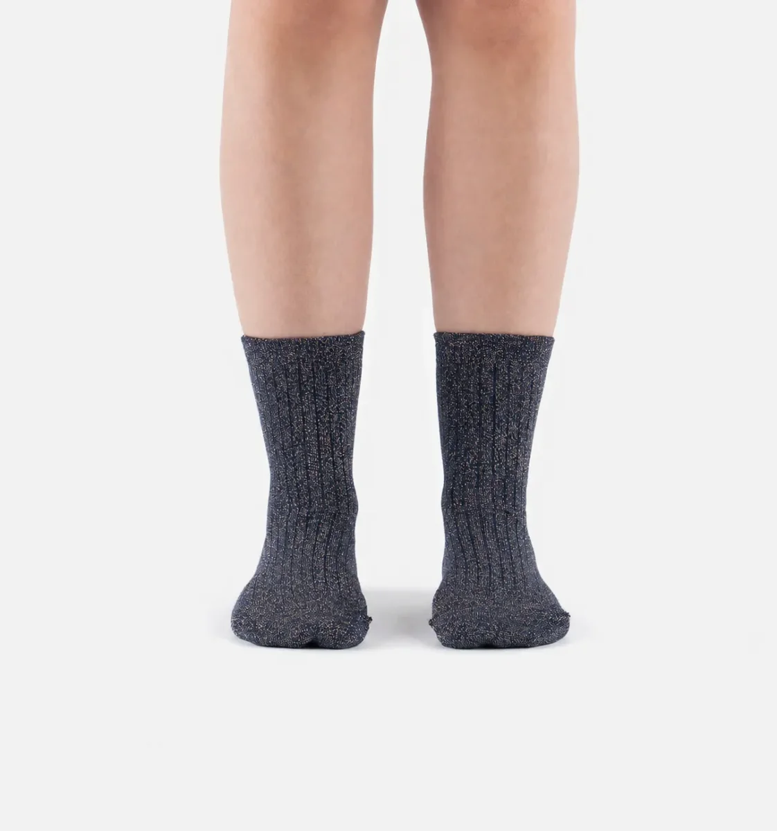Victoria Barefoot Calcetines Lurex Azul - Imagen 2