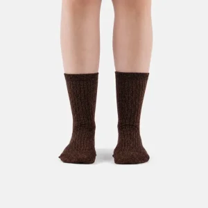 Victoria Barefoot Calcetines Lurex Bronce
