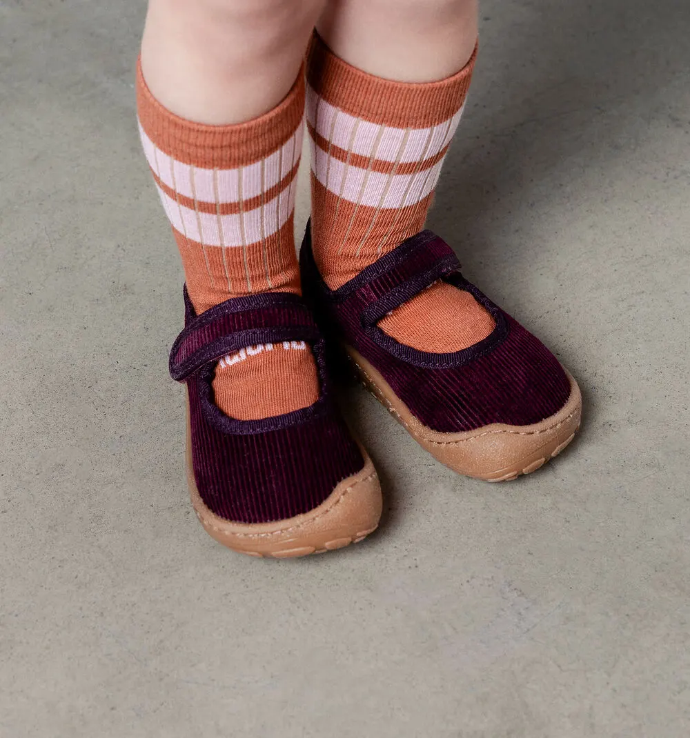 Victoria Barefoot Calcetines Rayas Camel - Imagen 6