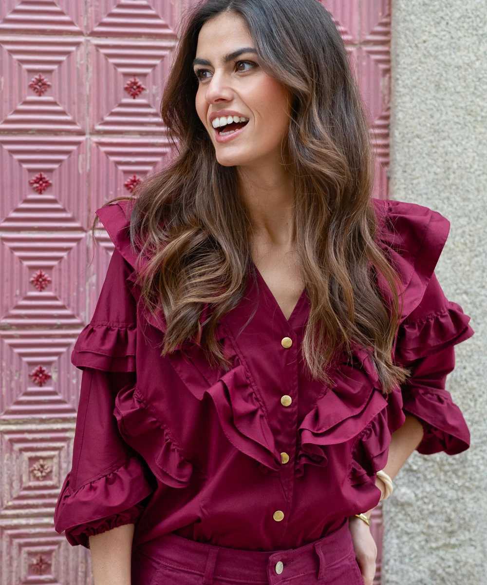 Camisa Silva Ruffles