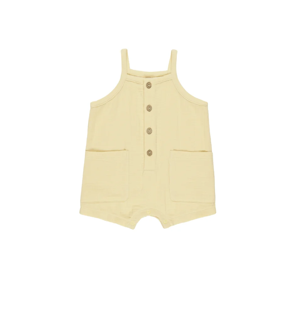Romper de tirantes Amarillo- QUINCY MAE - Imagen 2