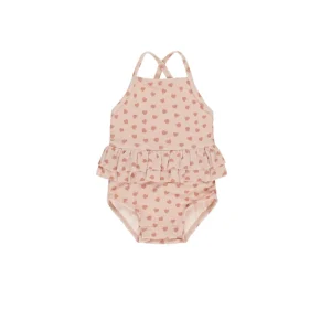 Bañador entero estampado Corazones- QUINCY MAE