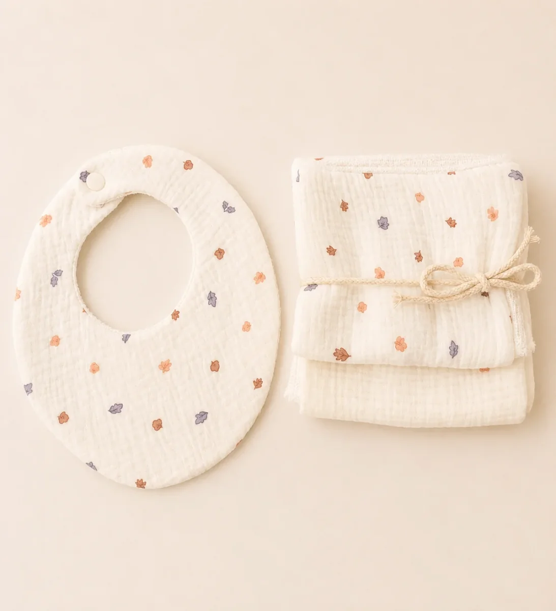 Pack Toallitas Lactancia Blanco y Otoño-REPUNTS BY RAQUEL - Imagen 4