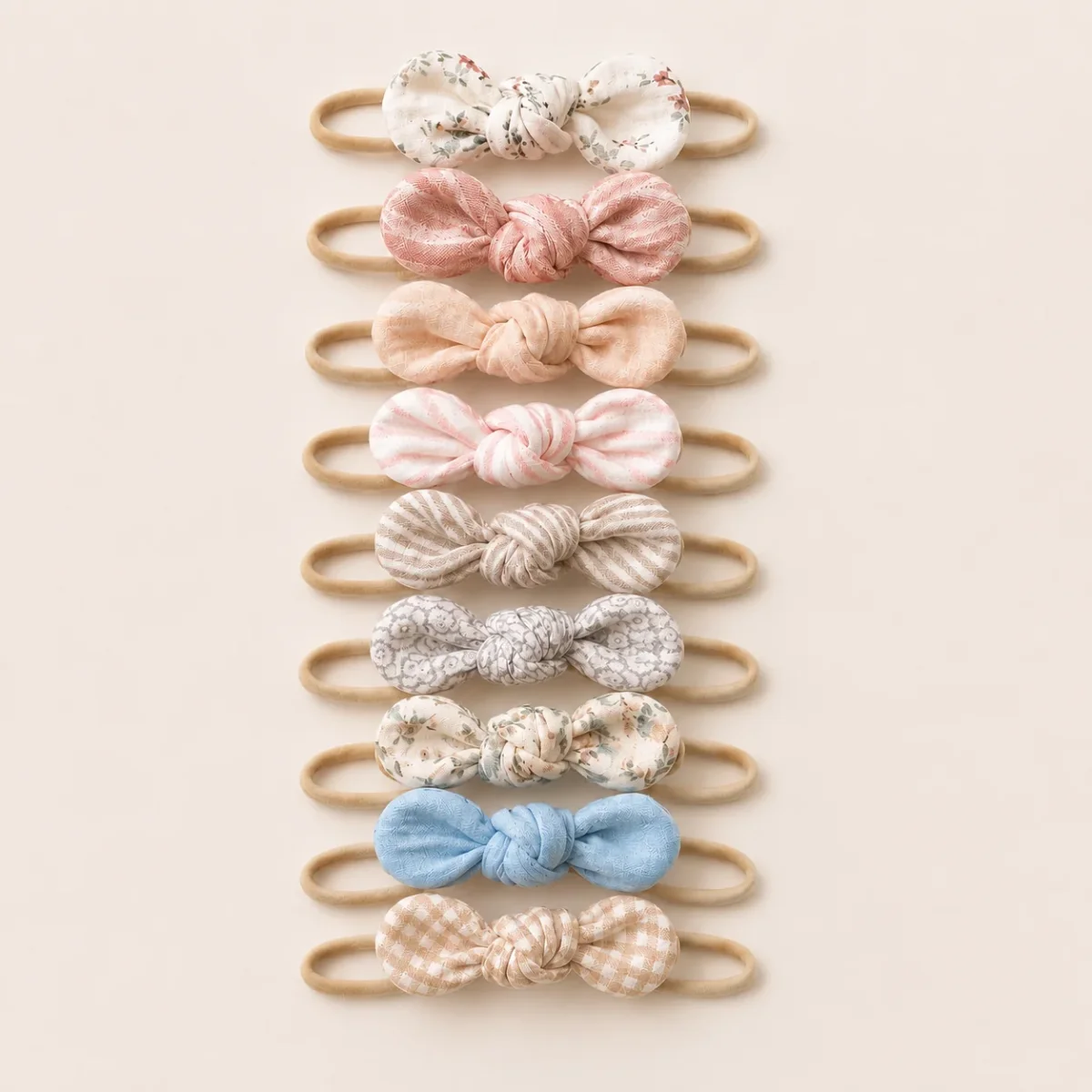 Diademas con Goma Lazos-REPUNTS BY RAQUEL