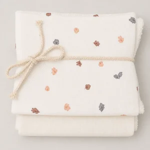 Pack Toallitas Lactancia Blanco y Otoño-REPUNTS BY RAQUEL