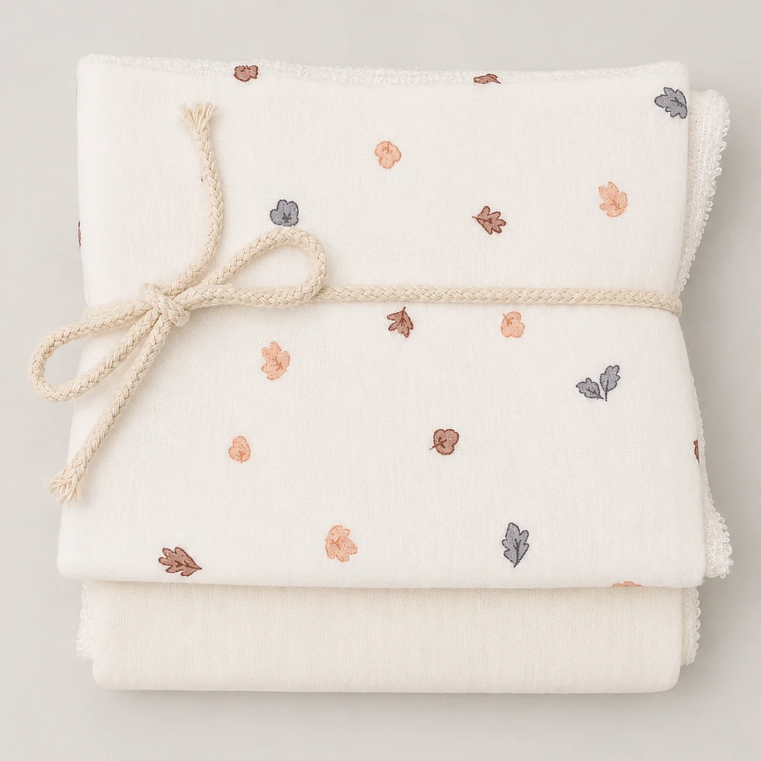 Pack Toallitas Lactancia Blanco y Otoño-REPUNTS BY RAQUEL