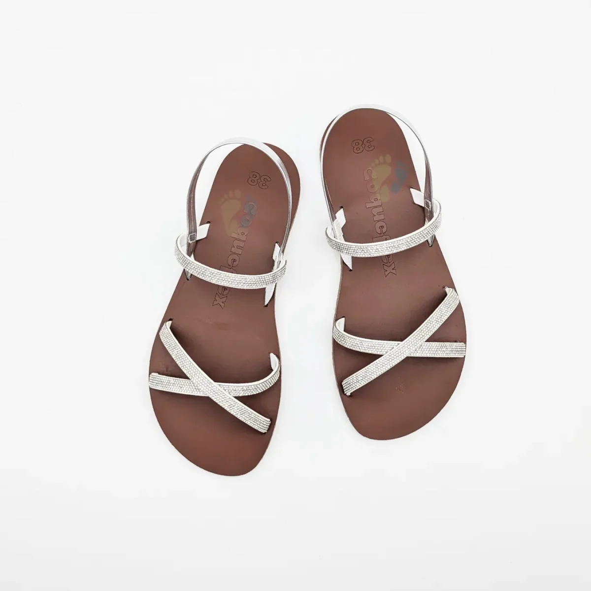 Coqueflex Sandalias Shine White - Imagen 4