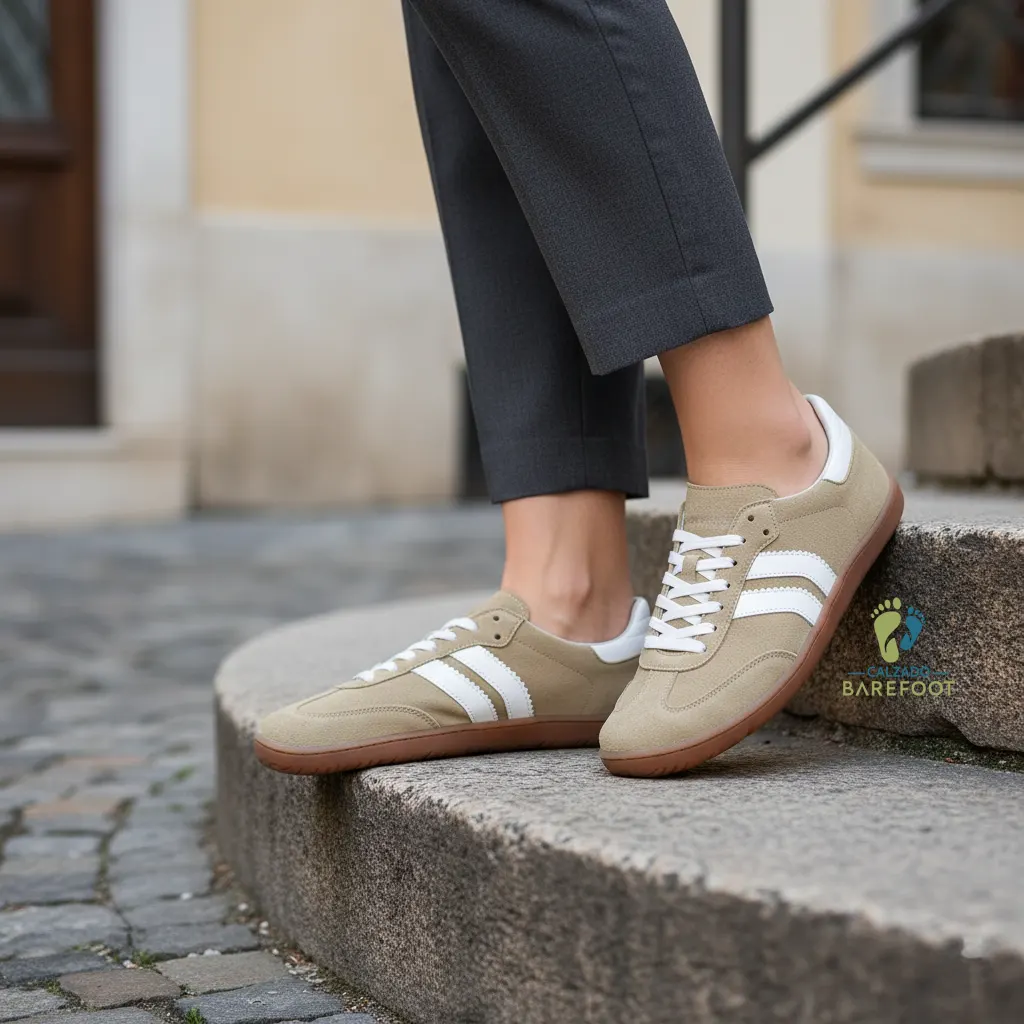 Coqueflex Zapatillas Suede Arena - Imagen 3