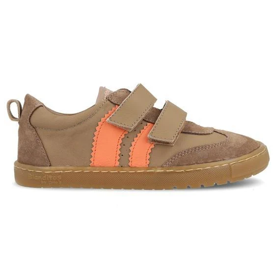 Deportiva respetuosa piel Delfín Visón Mandarina- BLANDITOS by CRIO'S