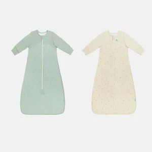 Swaddle Up™ 1.0 TOG Algodón Dusty Blue Daydream