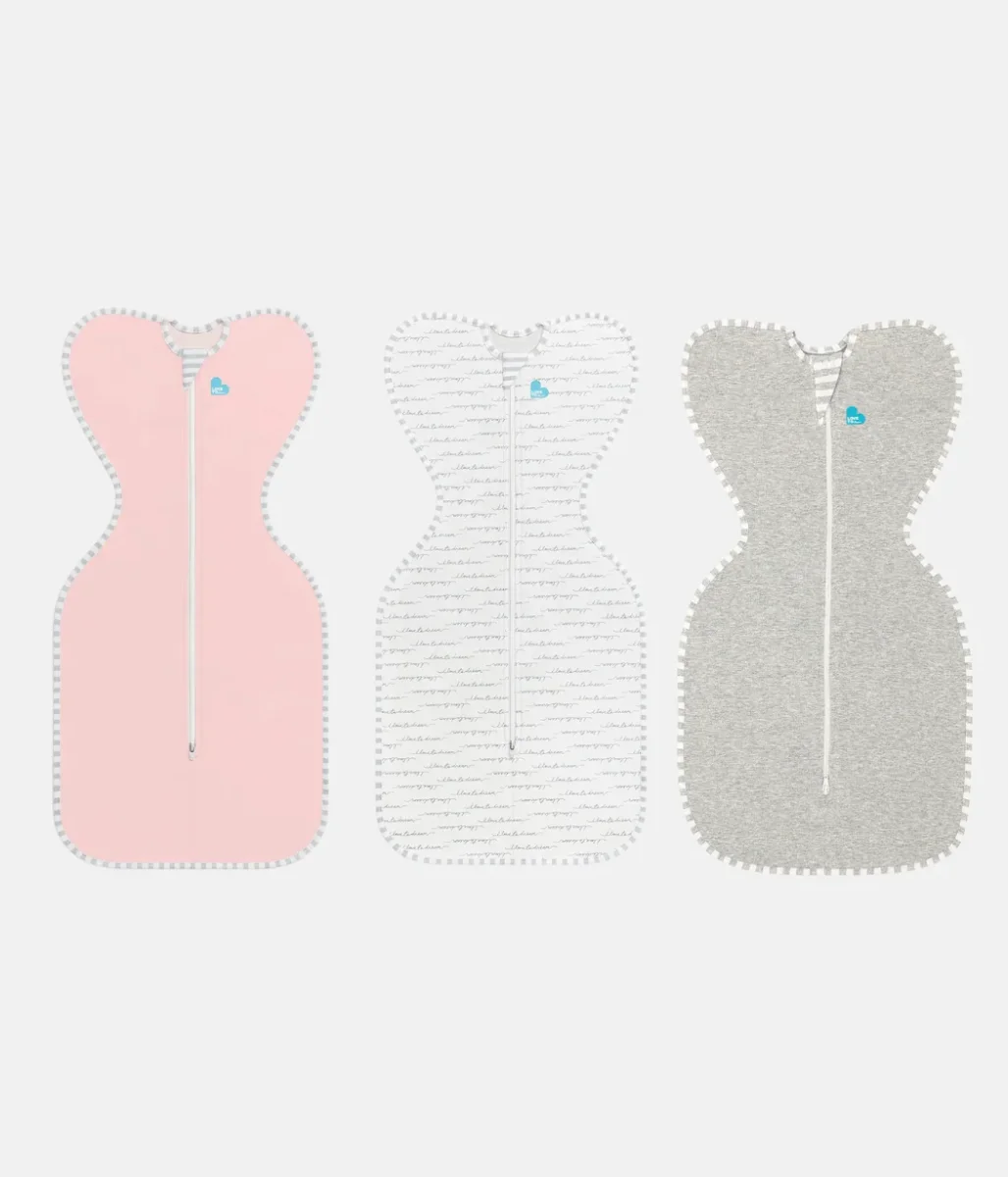 Swaddle Up™ 1.0 TOG Algodón Rosa Viejo - Imagen 2