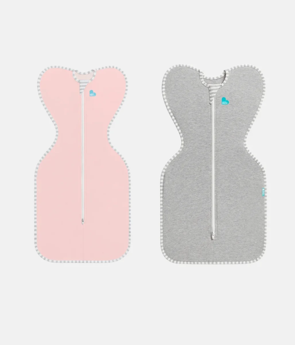 Swaddle Up Starter Set | 1,0 TOG | Blanco Nubes Conejitos | Blanco Soñador | Jaspeado Natural - Imagen 2