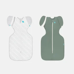 Swaddle Up™ 1.0 TOG Algodón Dusty Blue Daydream