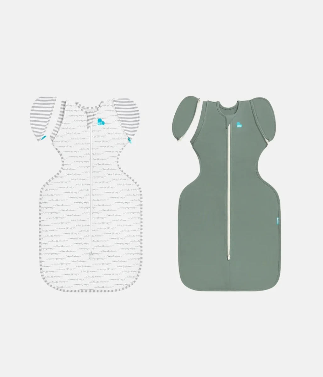 Swaddle Up™ 1.0 TOG Algodón Dusty Blue Daydream