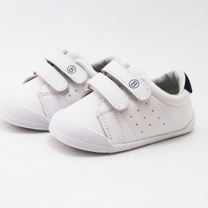 Deportivas respetuosos blanco niño Bubble