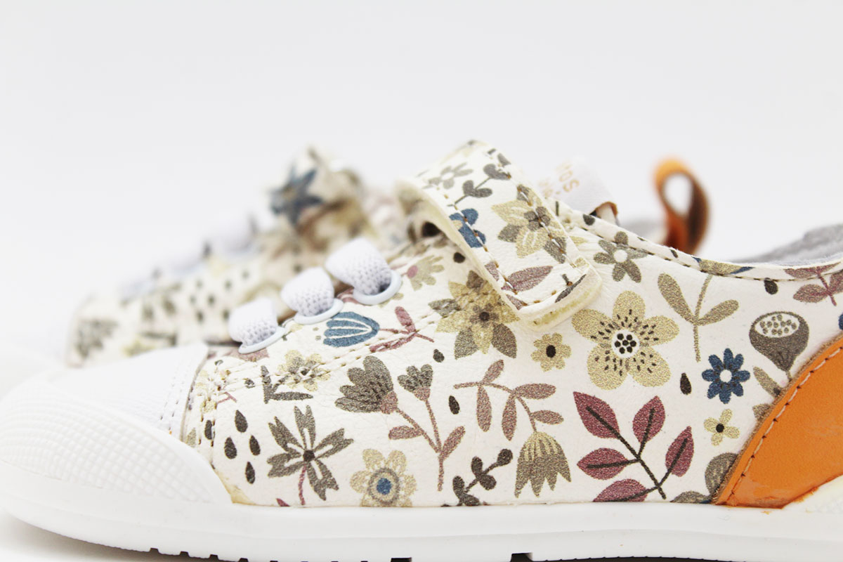 Deportivos estampado beige Ariel Blanditos by crios niña - Imagen 8