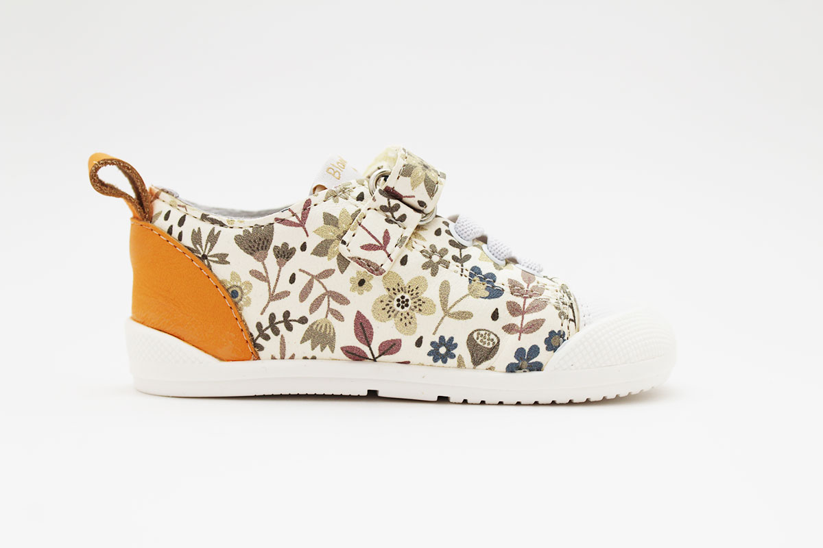 Deportivos estampado beige Ariel Blanditos by crios niña - Imagen 6
