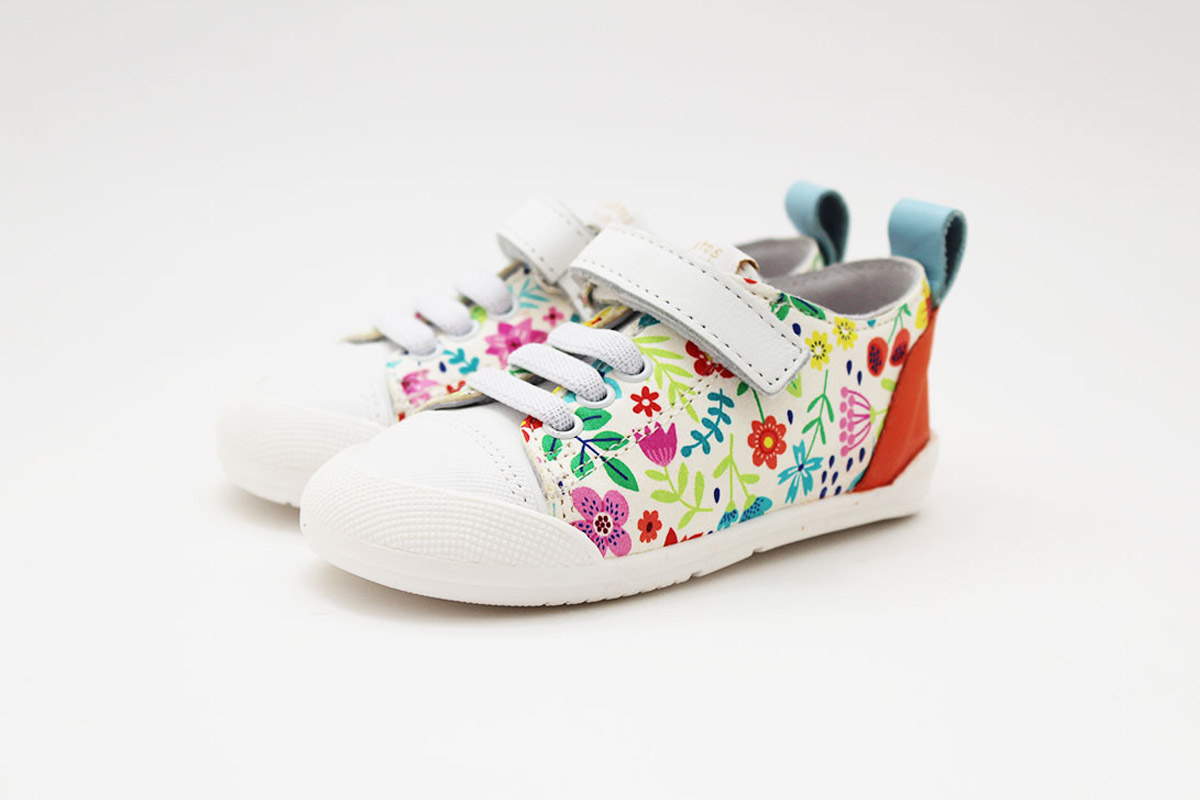 Deportivos estampado colorido Ariel Blanditos by crios niña
