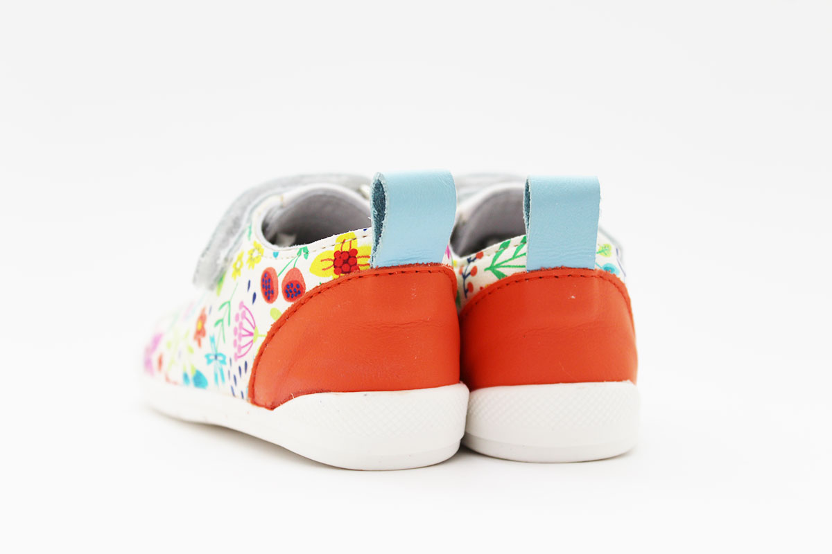 Deportivos estampado colorido Ariel Blanditos by crios niña - Imagen 5